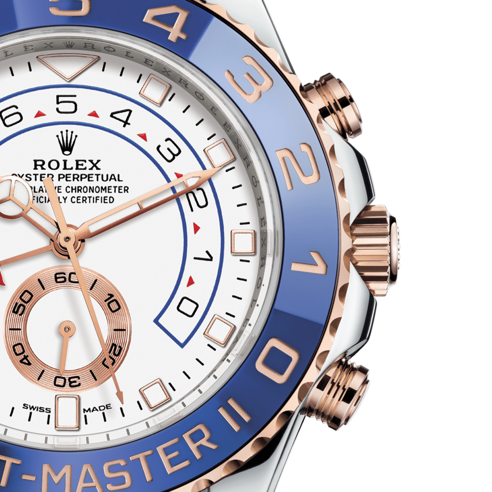 Rolex Yacht-Master II Oystersteel and Everose Gold Men's Watch 116681 thumbnail 3