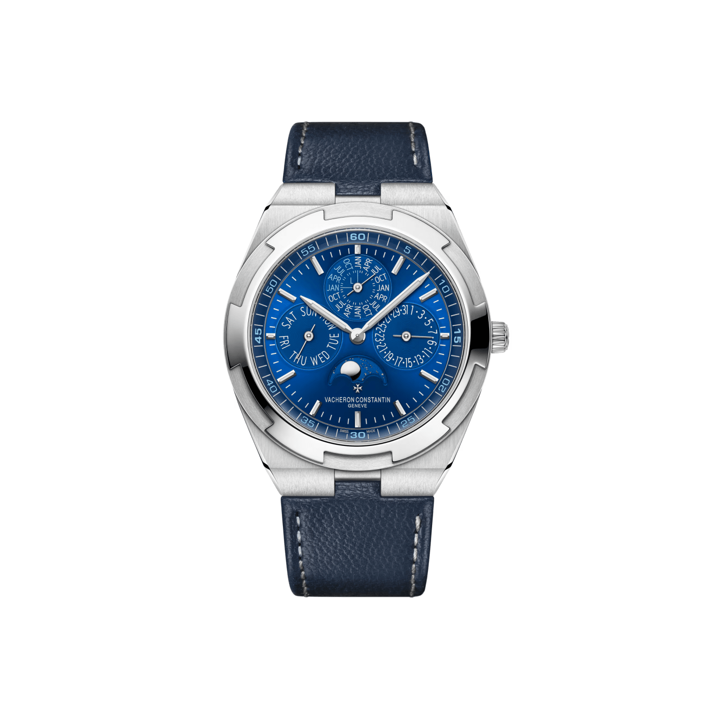 Vacheron Constantin Overseas Perpetual calendar ultra-thin White Gold 4300V/220G-B945 thumbnail 3