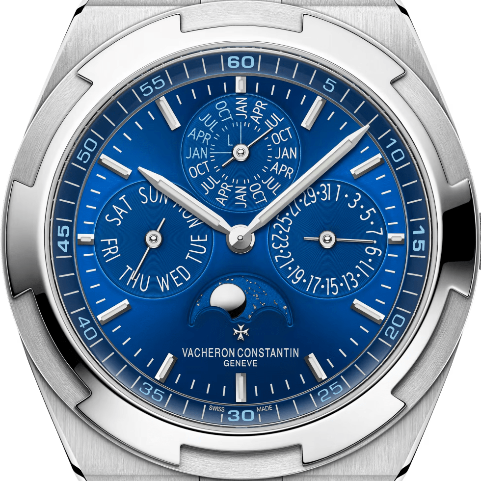 Vacheron Constantin Overseas Perpetual calendar ultra-thin White Gold 4300V/220G-B945 thumbnail 2
