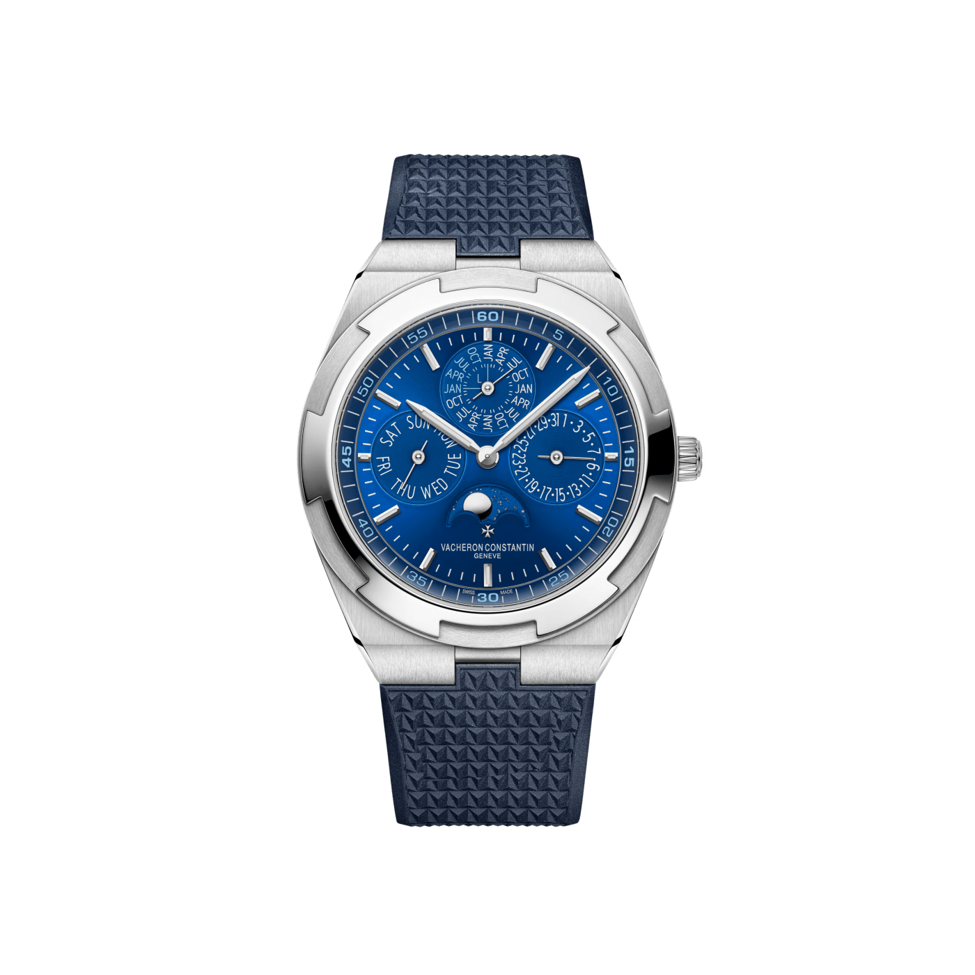 Vacheron Constantin Overseas Perpetual calendar ultra-thin White Gold 4300V/220G-B945 thumbnail 8