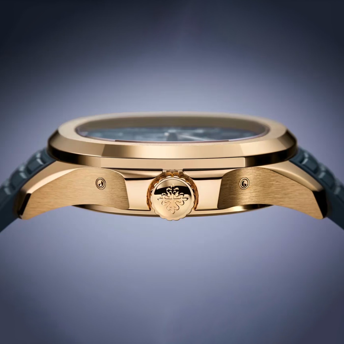 Patek Philippe Aquanaut Luce Annual Calendar Rose Gold Blue Grey Dial Ref. 5261R-001 thumbnail 12