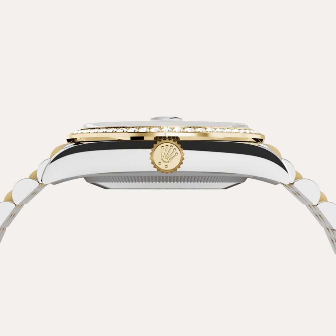 Rolex Datejust 36 Oyster, 36 mm, Oystersteel, yellow gold and diamonds M126283RBR-0011 thumbnail 5