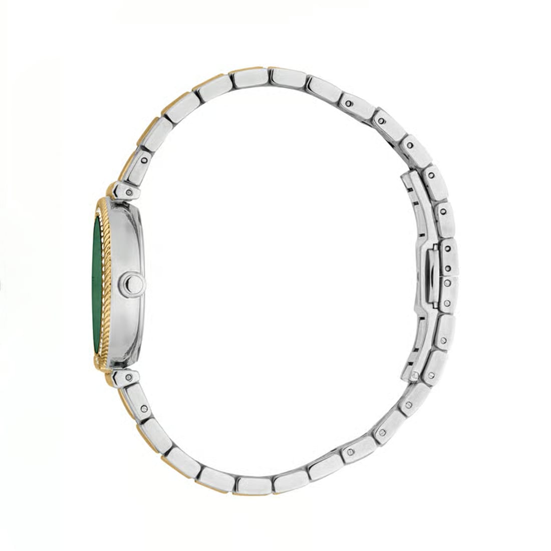 Roberto Cavalli Chiarezza Snake Core Green Dial Gold Steel Strap Watch RC5L078M0065 thumbnail 3