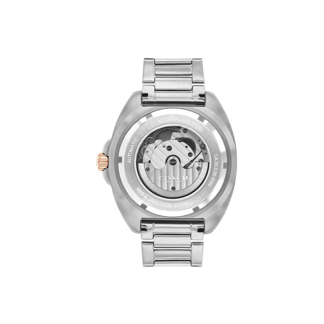 Coach Charter Dual-Tone Automatic Blue Dial Watch 14602729 thumbnail 3