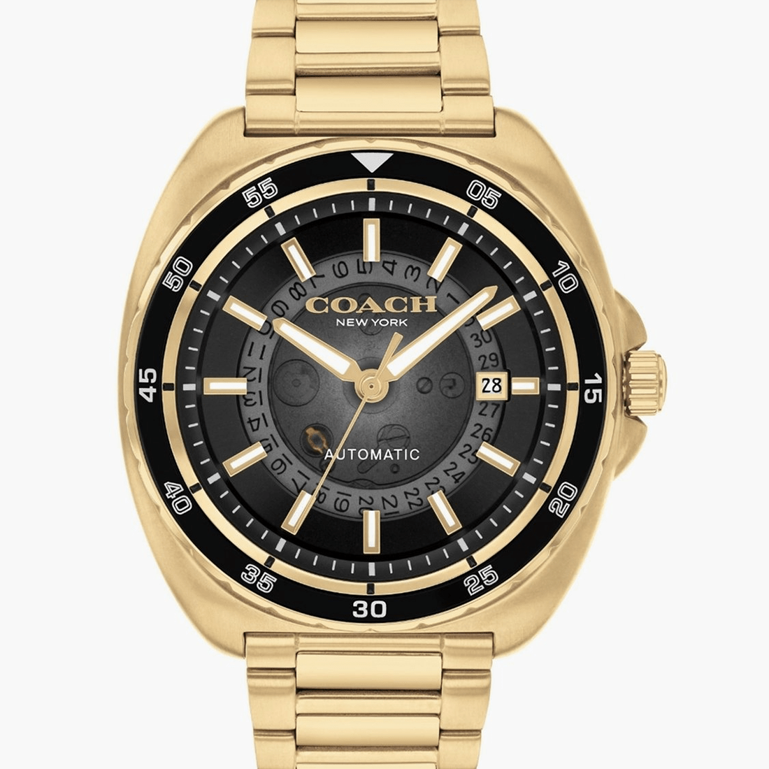Coach Charter Automatic Black Dial Analog Watch 14602712 thumbnail 4