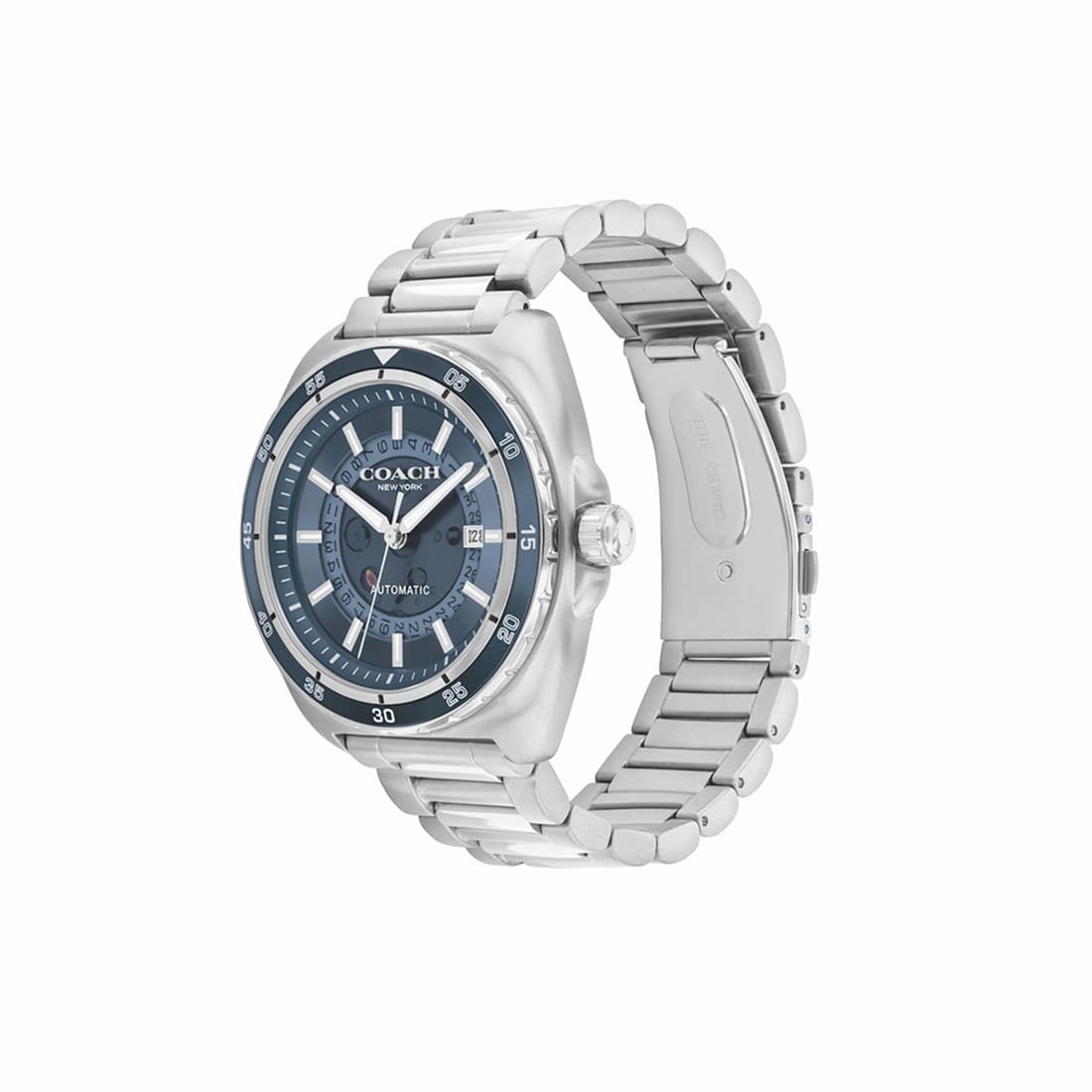 Coach Charter Automatic Blue Dial Analog Watch 14602711 thumbnail 2