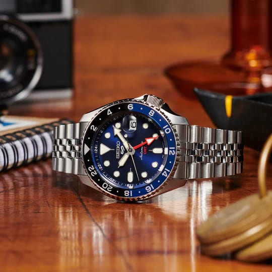 Seiko 5 Sports Blueberry GMT SKX Re-Interpretation Watch - SSK003K1 thumbnail 5