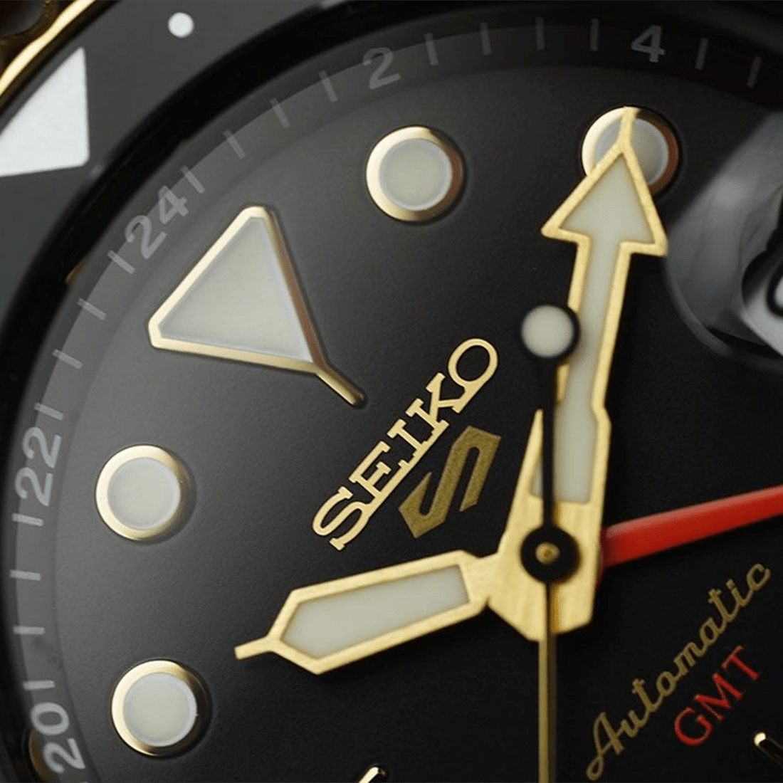 Seiko 5 Sports SKX GMT in Mocha Black Dial Watch - SSK036K1 thumbnail 3