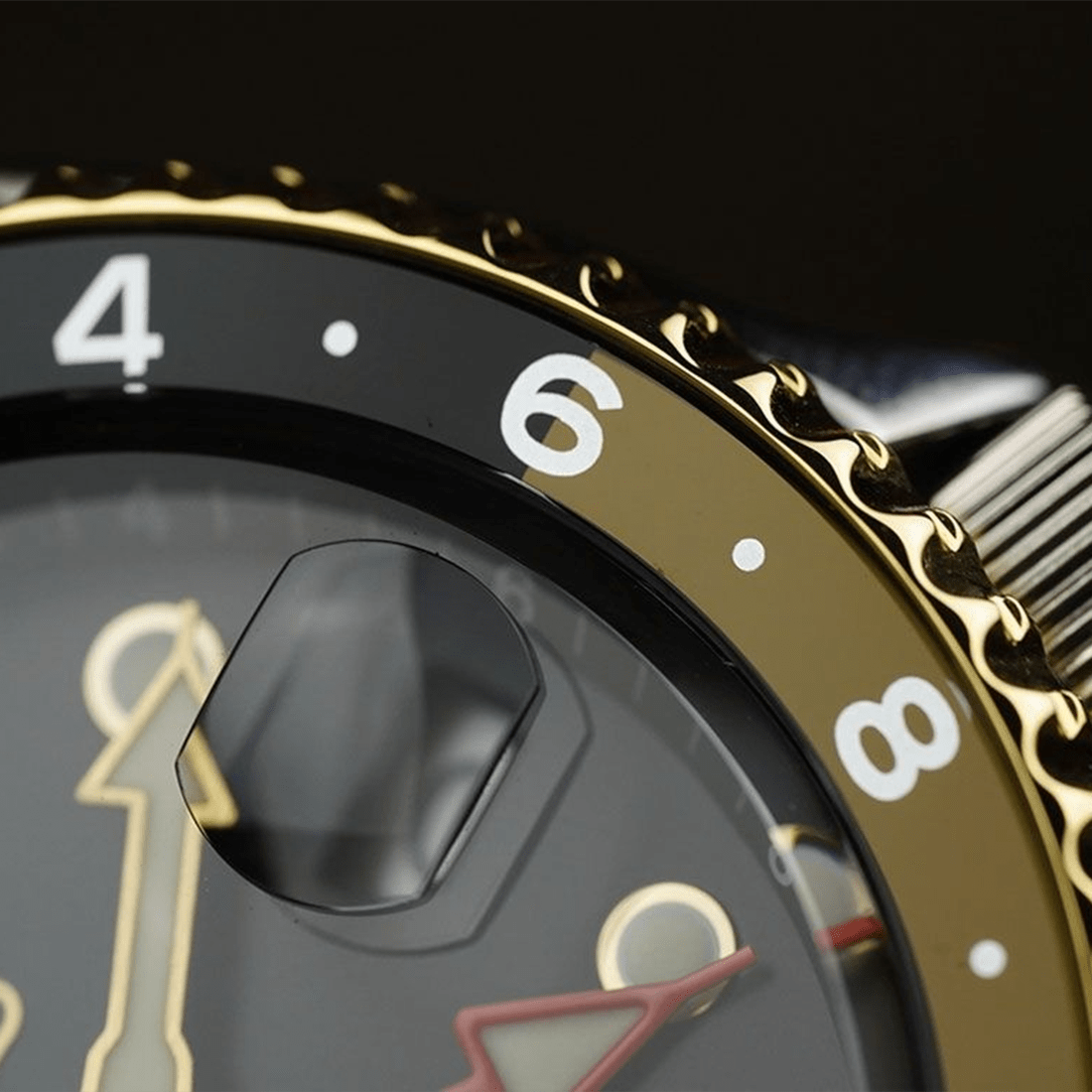 Seiko 5 Sports SKX GMT in Mocha Black Dial Watch - SSK036K1 thumbnail 5
