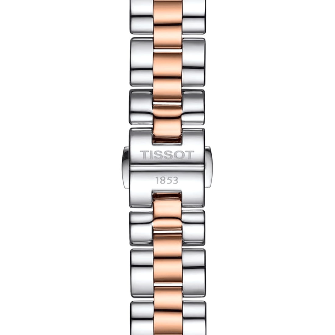 Tissot T-Wave Quartz Two-Tone Strap White Dial Watch T112.210.22.113.01 thumbnail 2