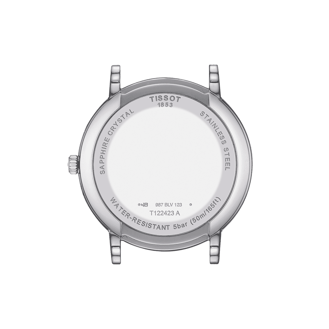 Tissot Carson Stainless Steel Strap White Dial Premium Moonphase Watch T122.423.11.033.00 thumbnail 2