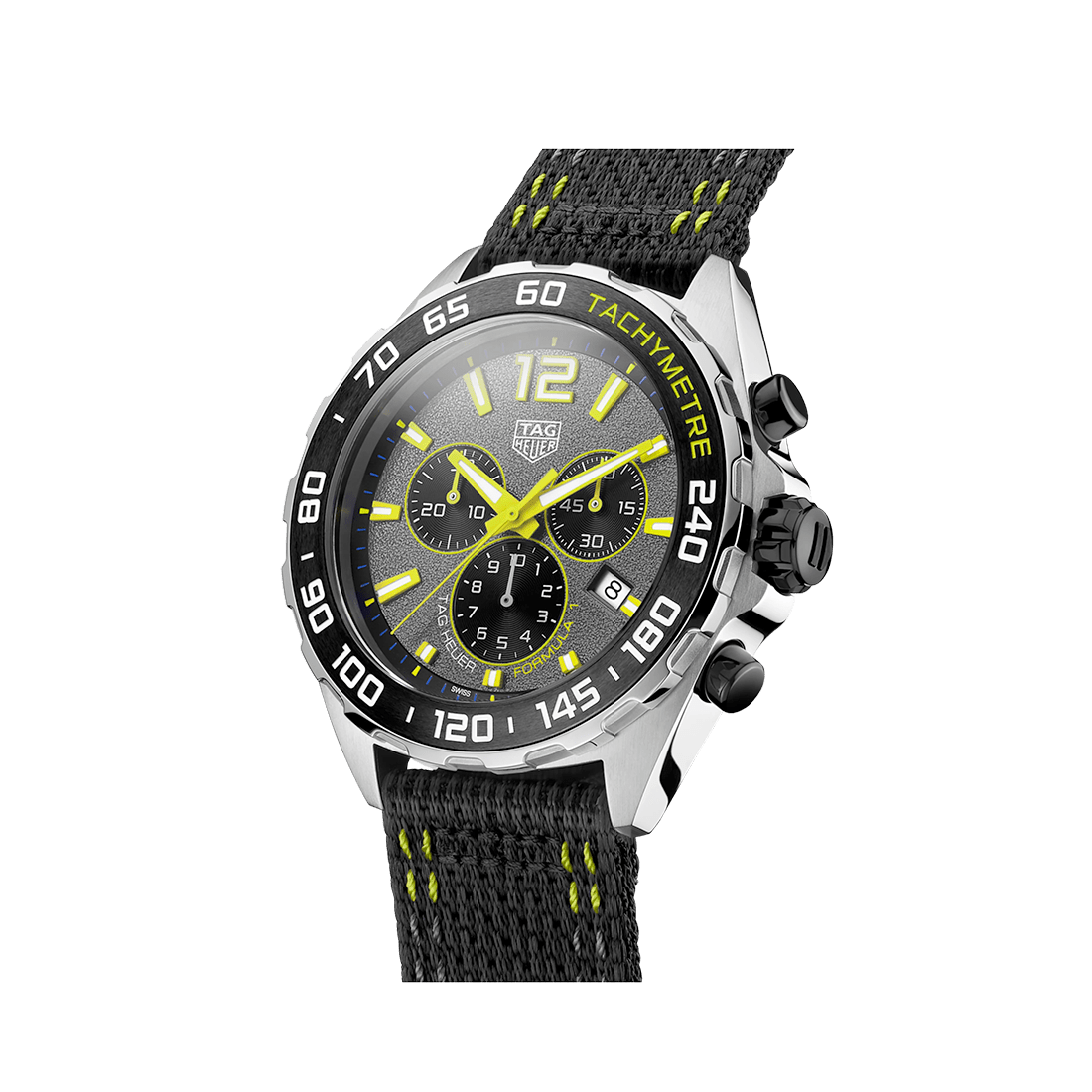 TAG Heuer Formula 1 Chronograph 43mm, Nylon Strap Watch CAZ101AG.FC8304 thumbnail 4