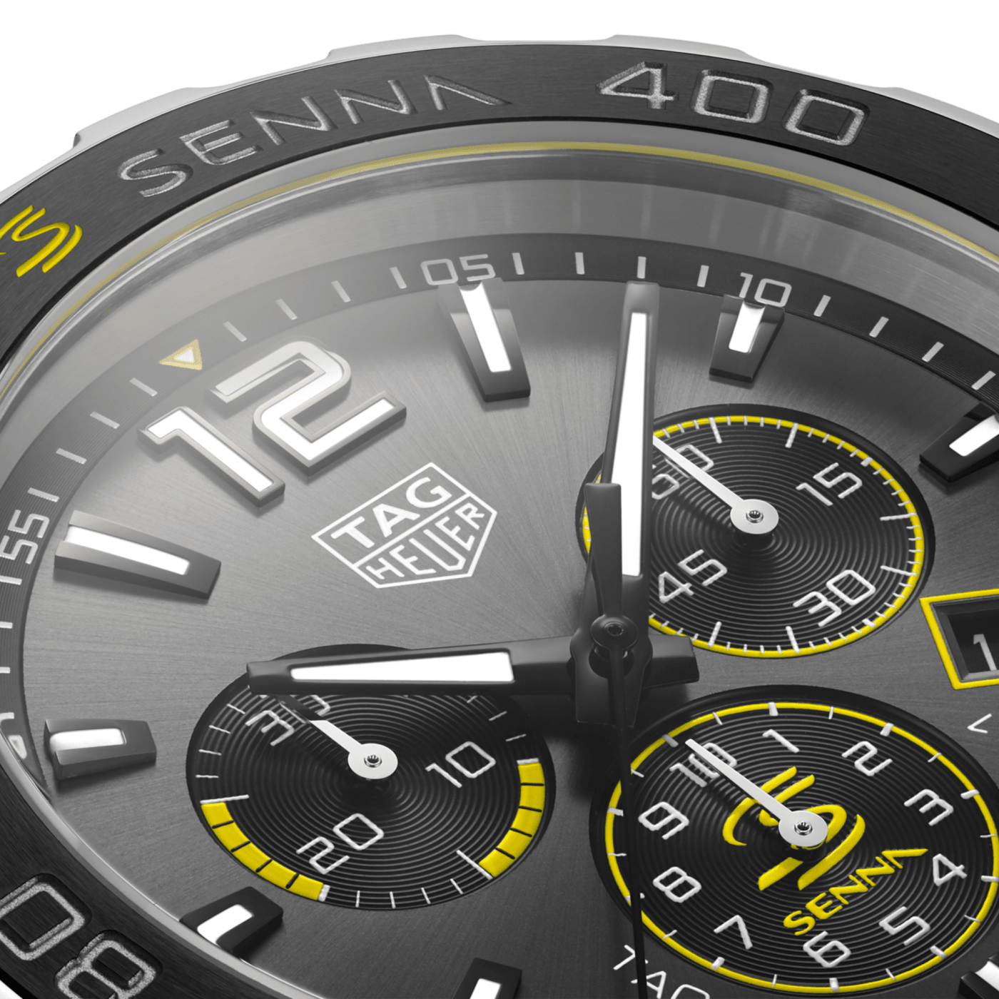TAG Heuer Formula 1 44 mm, Senna Automatic, Steel Strap Watch CAZ201D.BA0633 thumbnail 5