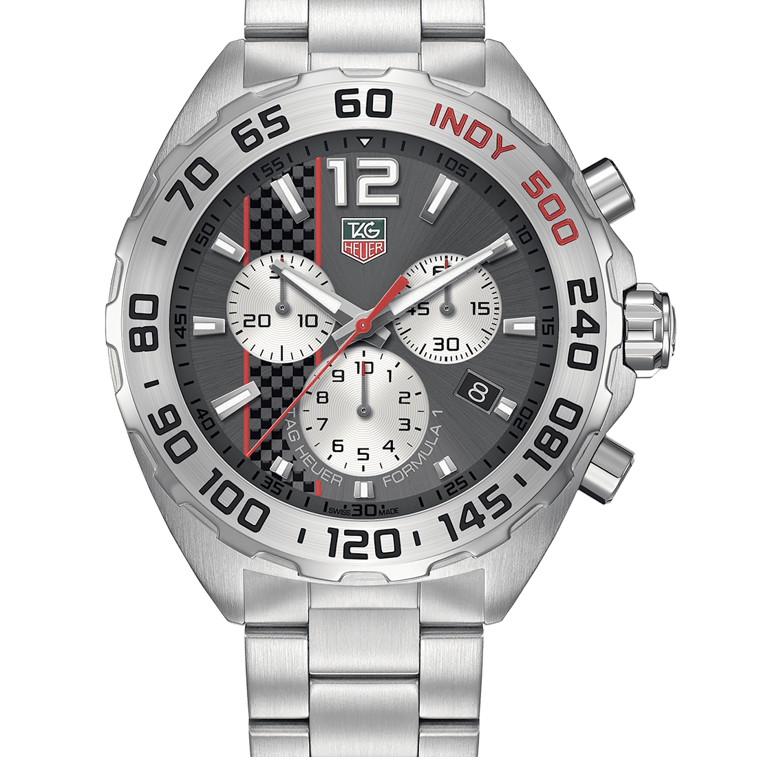 TAG Heuer Men's Formula 1 41 mm Indy 500 Quartz Chronograph Watch, CAZ1114.BA0877 thumbnail 2