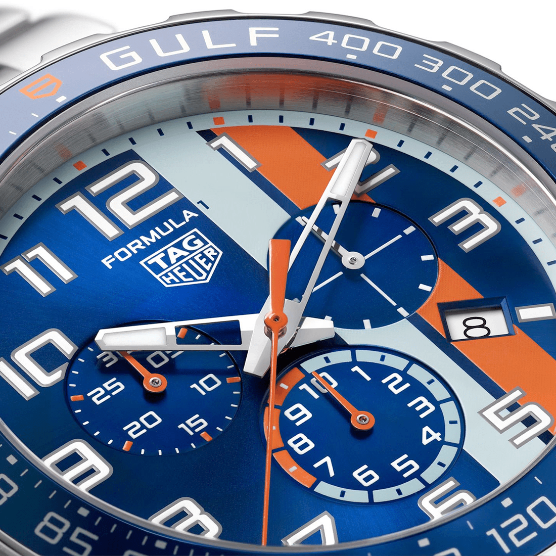 TAG Heuer Formula 1 Chronograph X Gulf 43 mm, Quartz Watch, CAZ101AT.BA0842 thumbnail 6