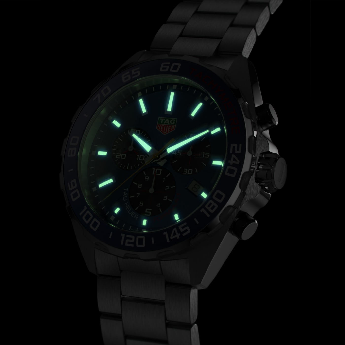 TAG Heuer Formula 1 Chronograph x Red Bull Racing Quartz, 43 mm, Steel Strap Watch, CAZ101AK.BA0842 thumbnail 7