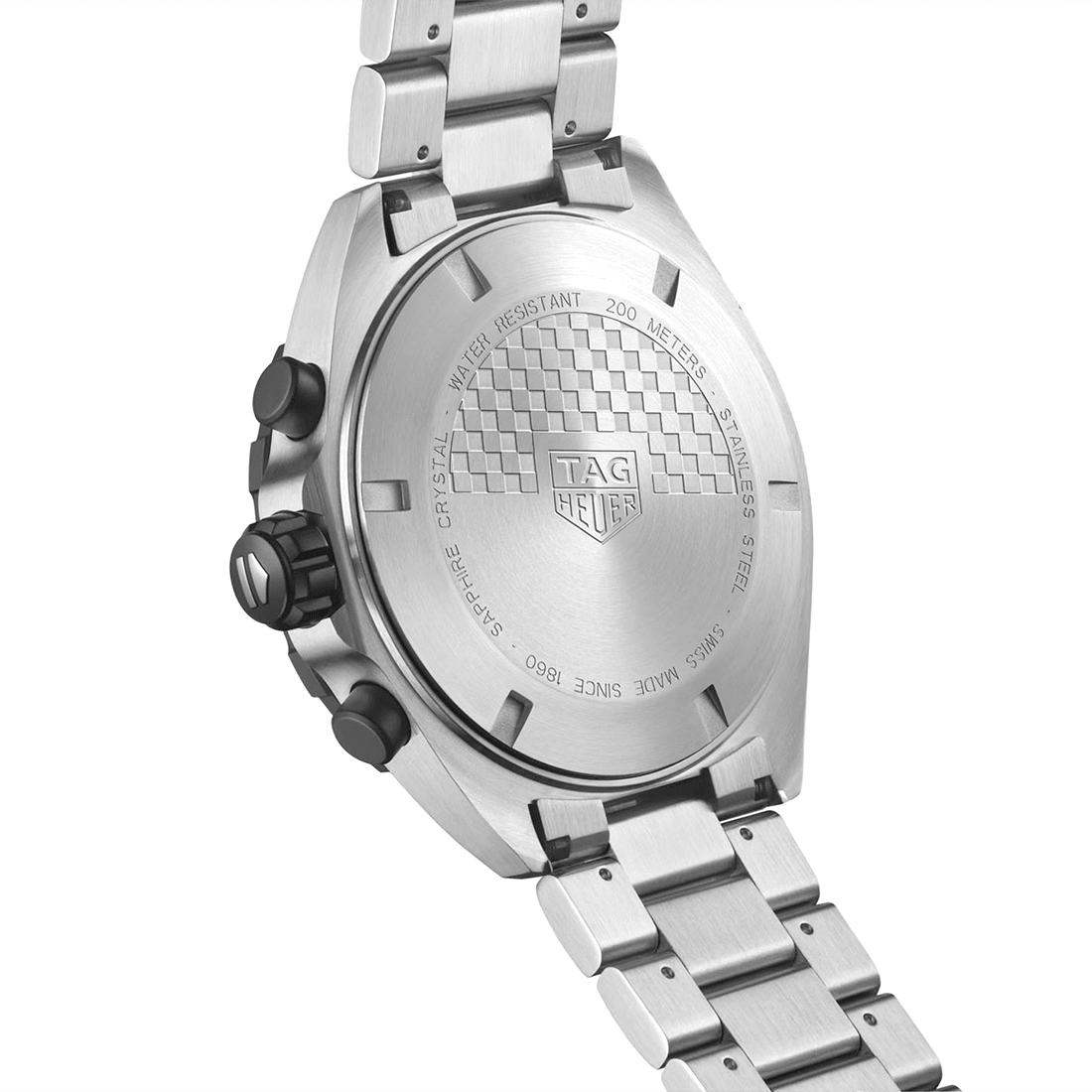 TAG Heuer Men's Formula 1 43 mm, Red Sunray Dial, Steel Bracelet, Quartz Chronograph Watch, CAZ101AN.BA0842 thumbnail 3