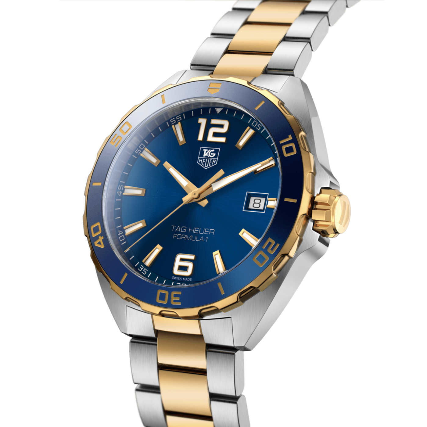 TAG Heuer Formula 1 Date Navy Blue Dial, Two-Tone Strap, 41 mm, Quartz Watch WAZ1120.BB0879 thumbnail 2