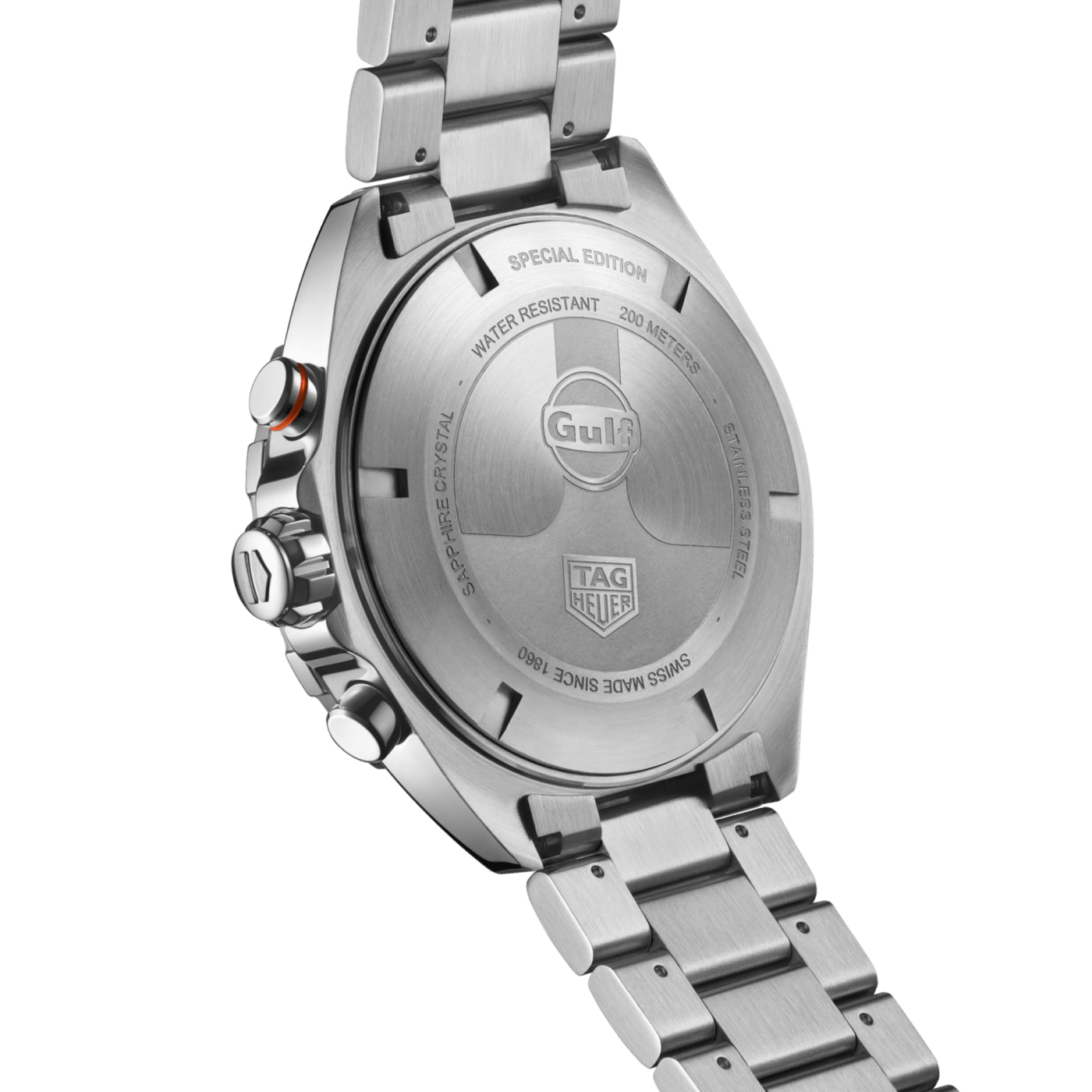 TAG Heuer Formula 1 Chronograph X Gulf Special Edition, 43 mm, Dial Blue Watch, CAZ101AT.BA0842 thumbnail 6