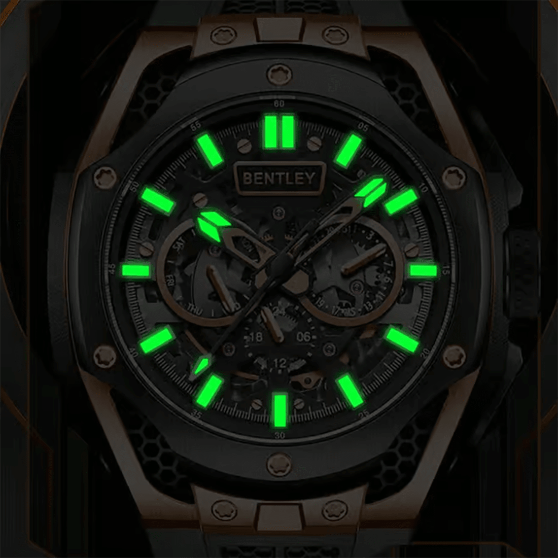 Bentley The Opulence Automatic Men's Watch 54 mm BL-50-55 thumbnail 3