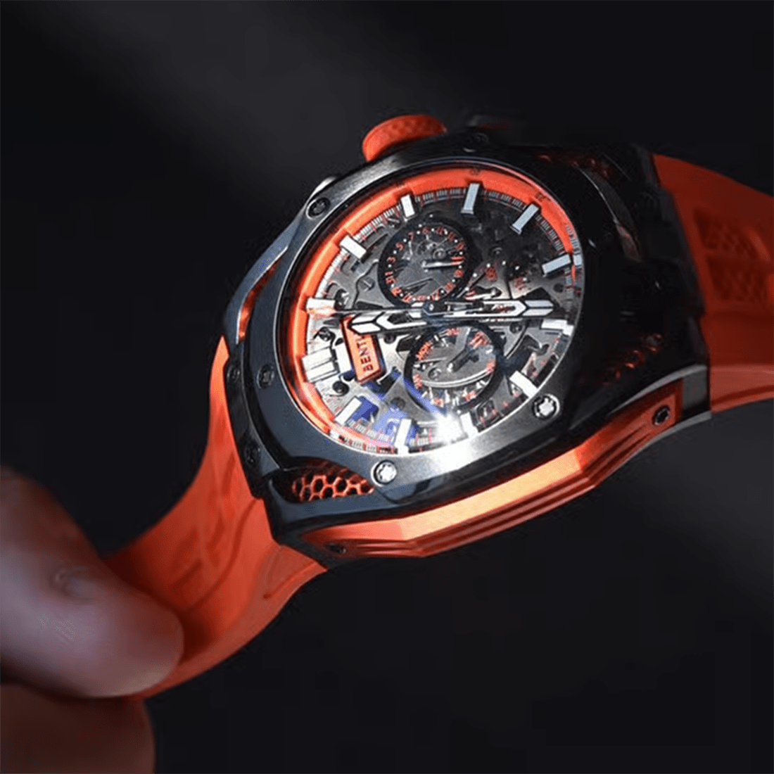 Bentley The Opulence Collection Orange Watch 54 mm BL-50-02 thumbnail 2