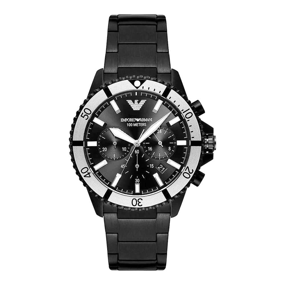 Emporio Armani Diver Chronograph Quartz AR80050 Men's Watch thumbnail 2
