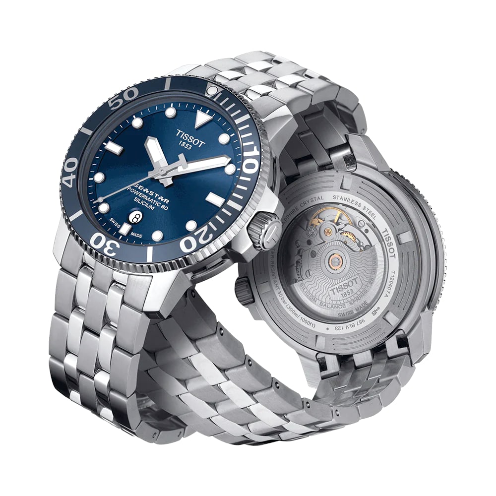 Tissot Seastar 1000 Powermatic 80 Silicium T1204071104101 Men Watch thumbnail 6