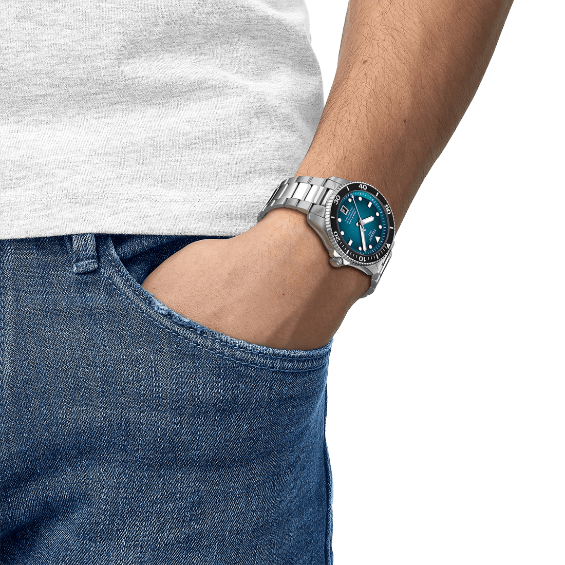 Tissot Seastar 1000 Powermatic 80 Automatic Watch T120.807.11.091.00 thumbnail 5