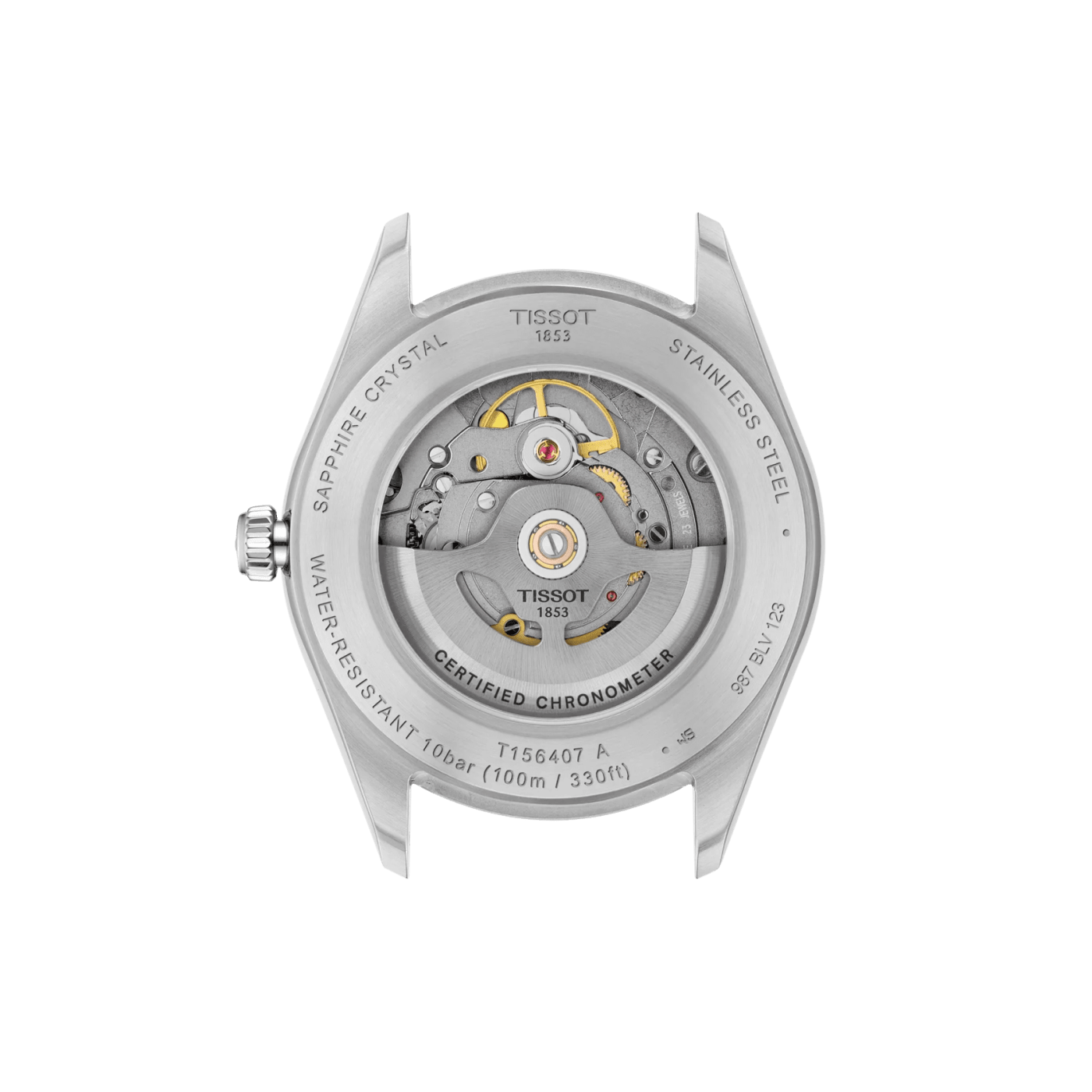 Tissot T-Classic Ballade Powermatic 80 COSC Men's Watch T156.408.22.033.00 thumbnail 2