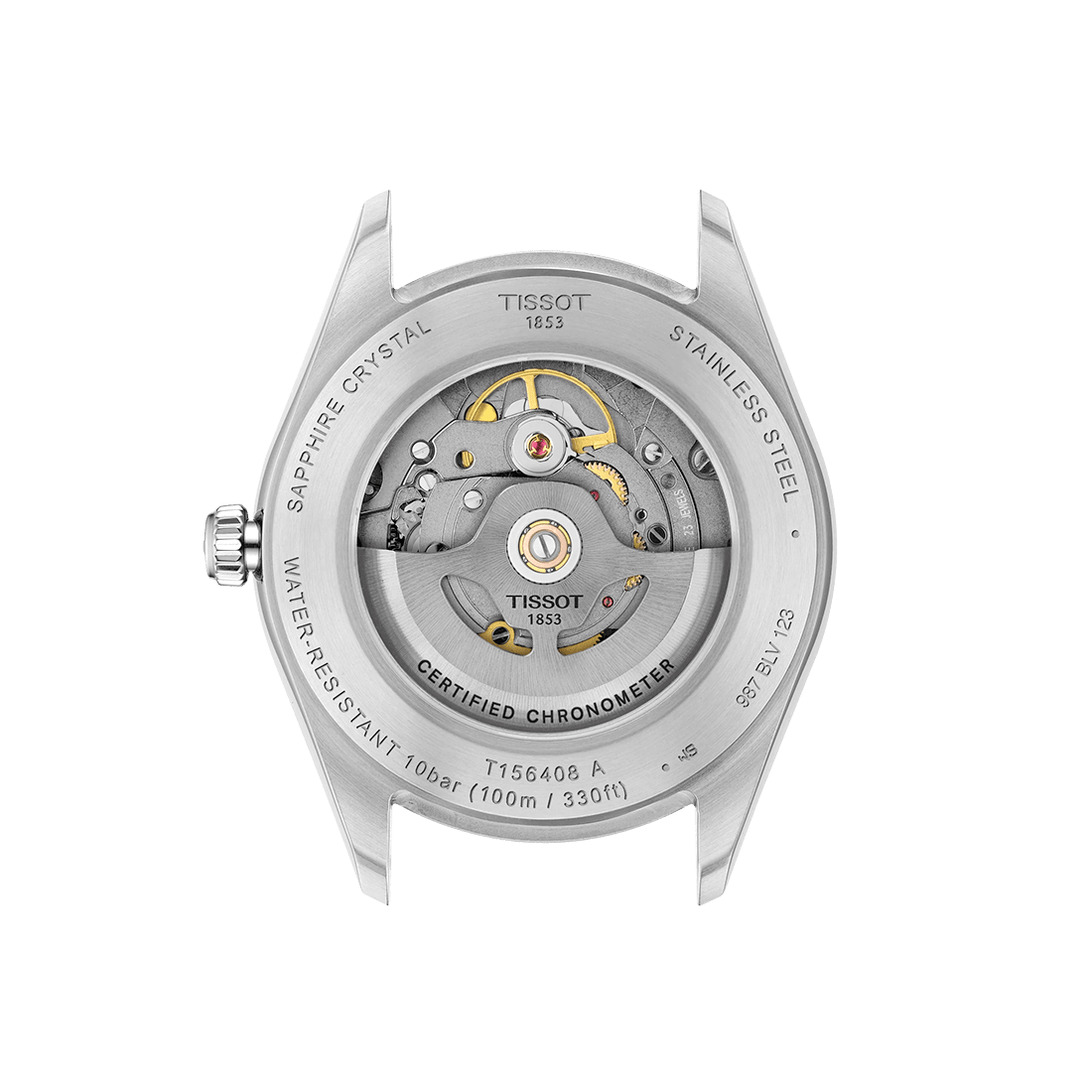 Tissot Ballade Powermatic 80 COSC Green Dial Watch T156.408.11.093.00 thumbnail 2