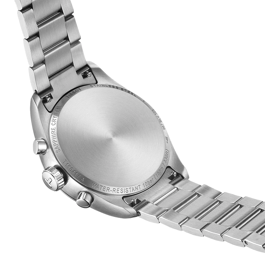 Tissot PR 100 Chronograph Men's Watch with Green Dial, Stainless Steel Bracelet T150.417.11.091.00 thumbnail 5