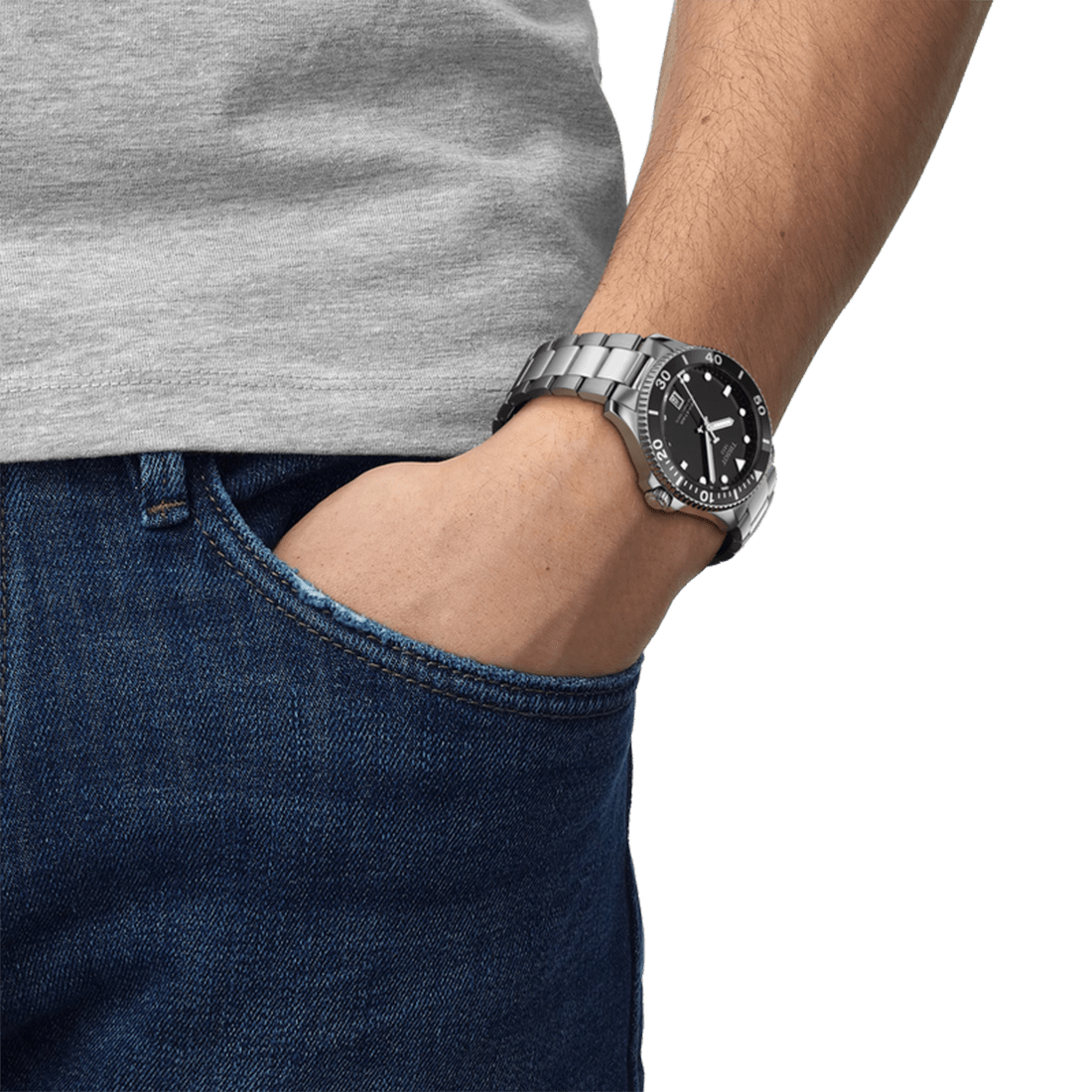 Tissot Seastar 1000 Black Dial Quartz Watch T120.410.11.051.00 thumbnail 5