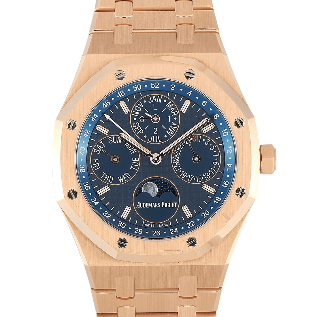 Audemars Piguet Royal Oak 26574BA.OO.1220BA.01 18K Yellow Gold Automatic Watch thumbnail 2