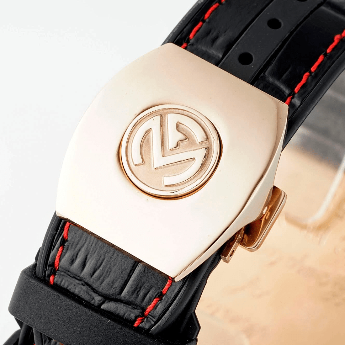 Franck Muller Vanguard V45 Croatia ZVONIMIR Rose Gold, Crown, Black Dial Watch thumbnail 9
