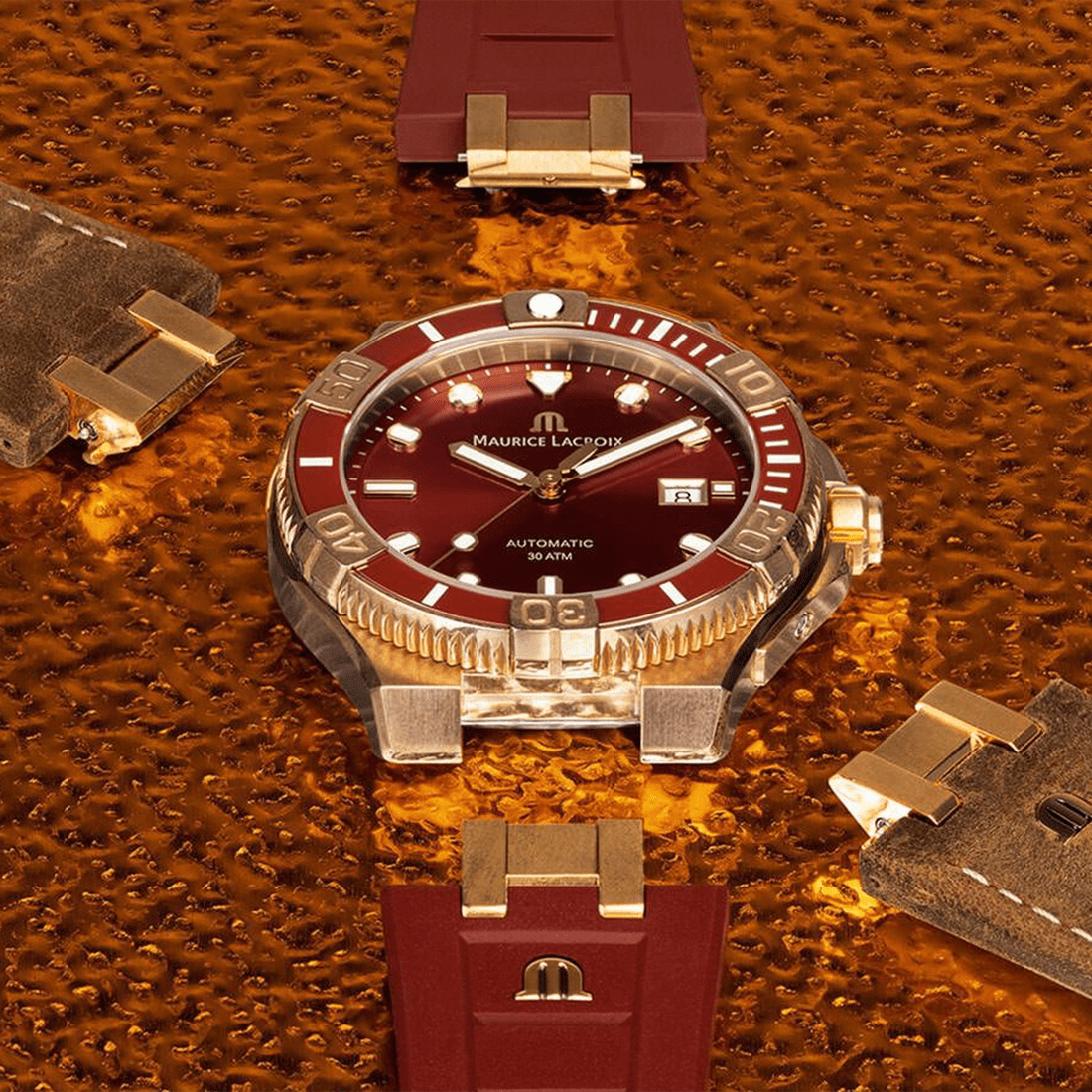 Maurice Lacroix Aikon Venturer Asia Special Edition Watch AI6058-BRZ6B-530-6 thumbnail 5