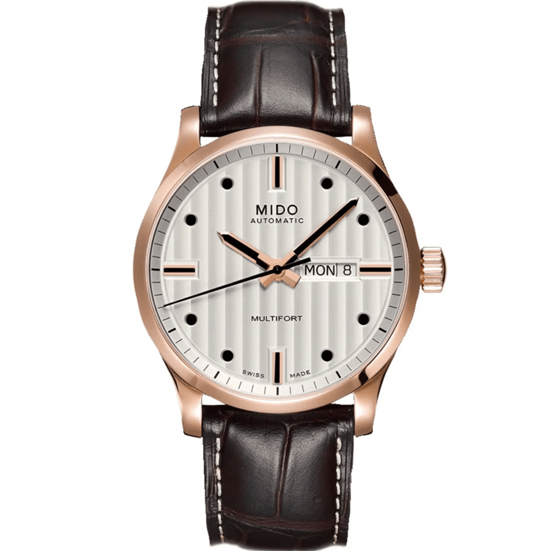 Mido Multifort Automatic White Dial Watch M005.430.36.031.80 thumbnail 3