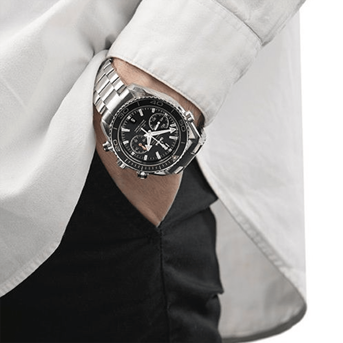 Omega Seamaster Chronograph Men's Watch 232.30.46.51.01.001 thumbnail 2