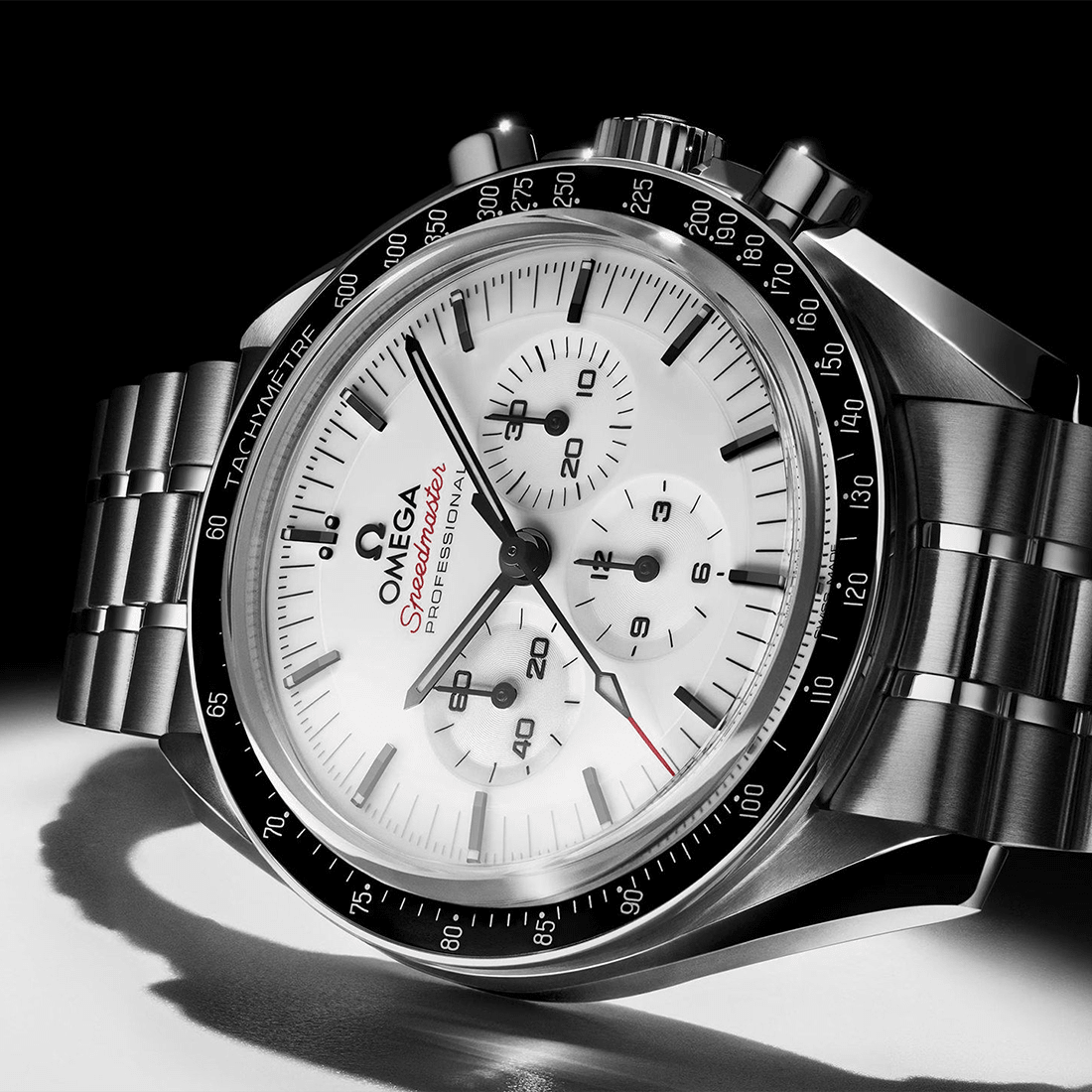 Omega Speedmaster Moonwatch Professional Chronograph White Dial Men's Watch 310.30.42.50.04.001 thumbnail 6