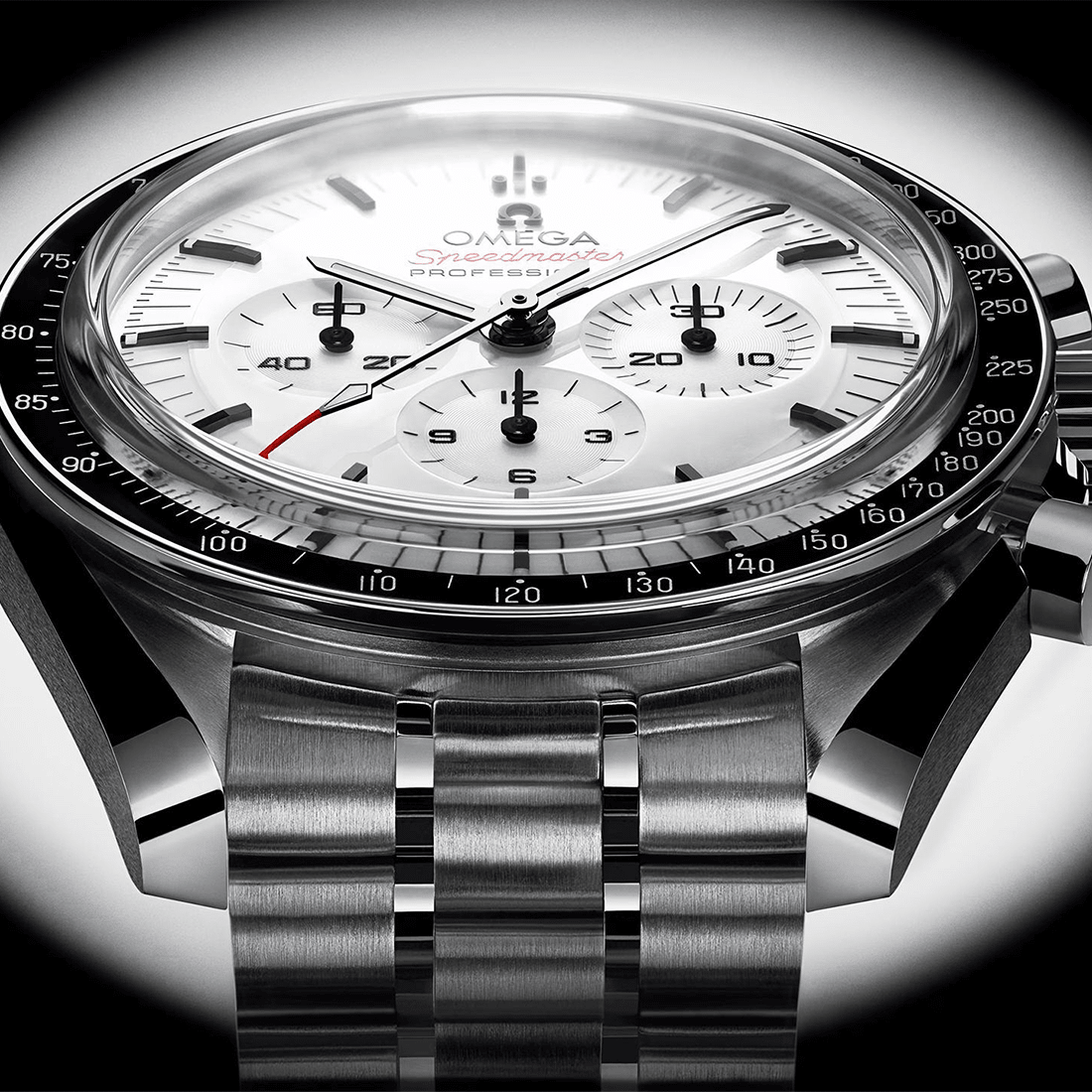 Omega Speedmaster Moonwatch Professional Chronograph White Dial Men's Watch 310.30.42.50.04.001 thumbnail 7