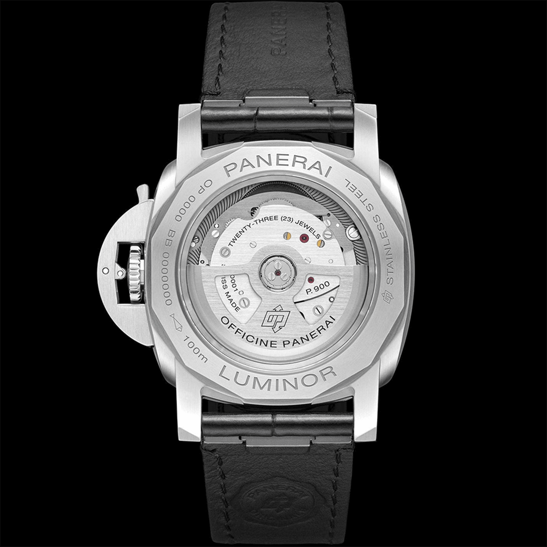 Panerai Luminor Quaranta Bi-Tempo Automatic White Dial Watch PAM01367 thumbnail 2