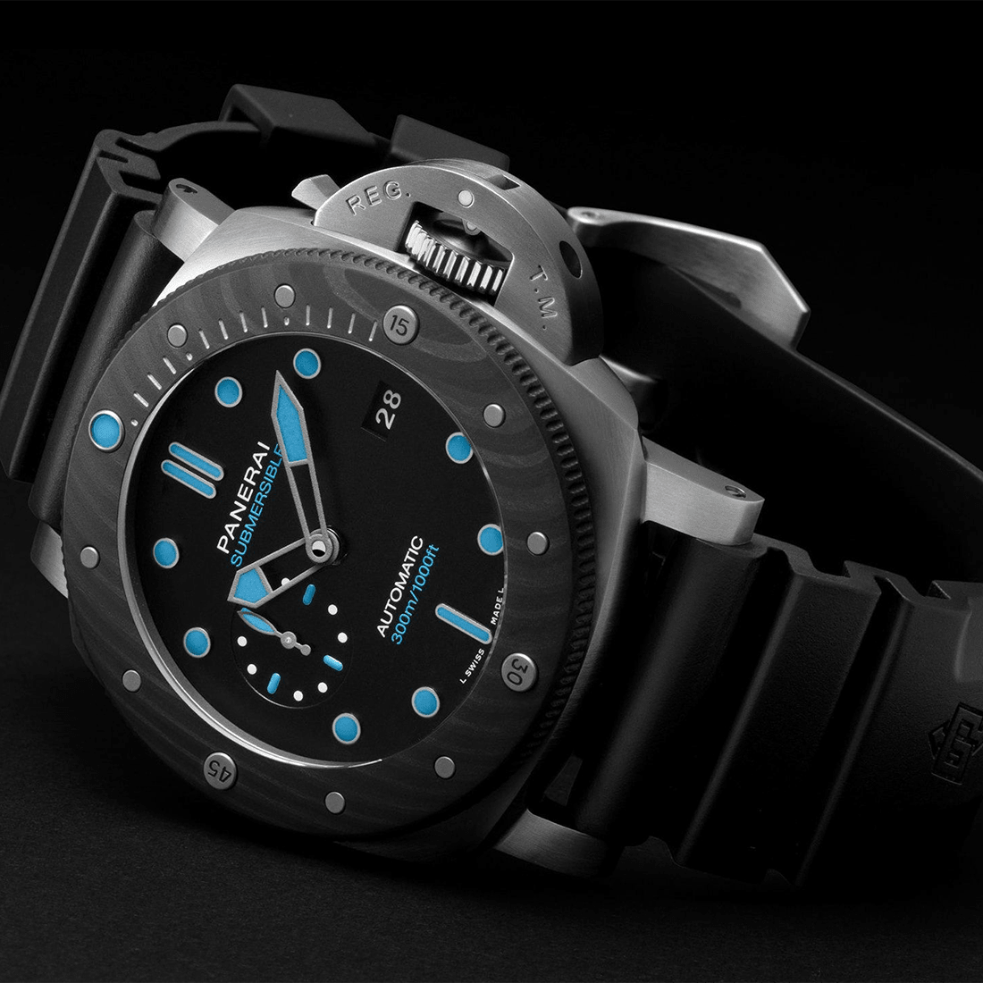 Panerai Submersible BMG-TECH Black Dial Men's Watch PAM00799 thumbnail 6