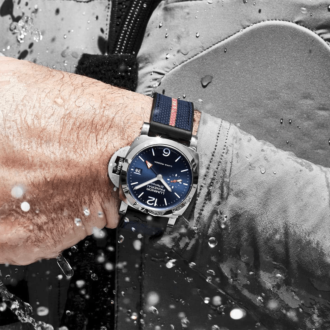 Panerai Luminor Quaranta Bitempo Luna Rossa Automatic Watch PAM01404 thumbnail 7