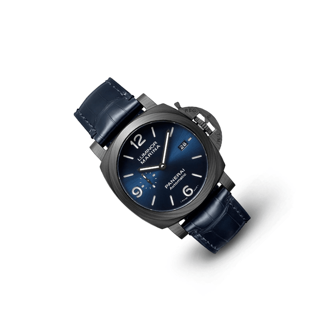 Panerai Luminor Marina Carbotech Blue Dial, Men's Watch PAM01664 thumbnail 2
