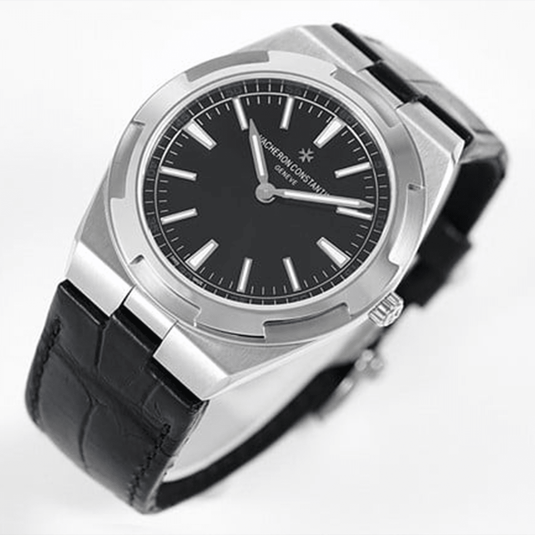Vacheron Constantin Overseas Black Dial, Rubber Strap 4500V/110A-B483 Self-Winding Watch thumbnail 2