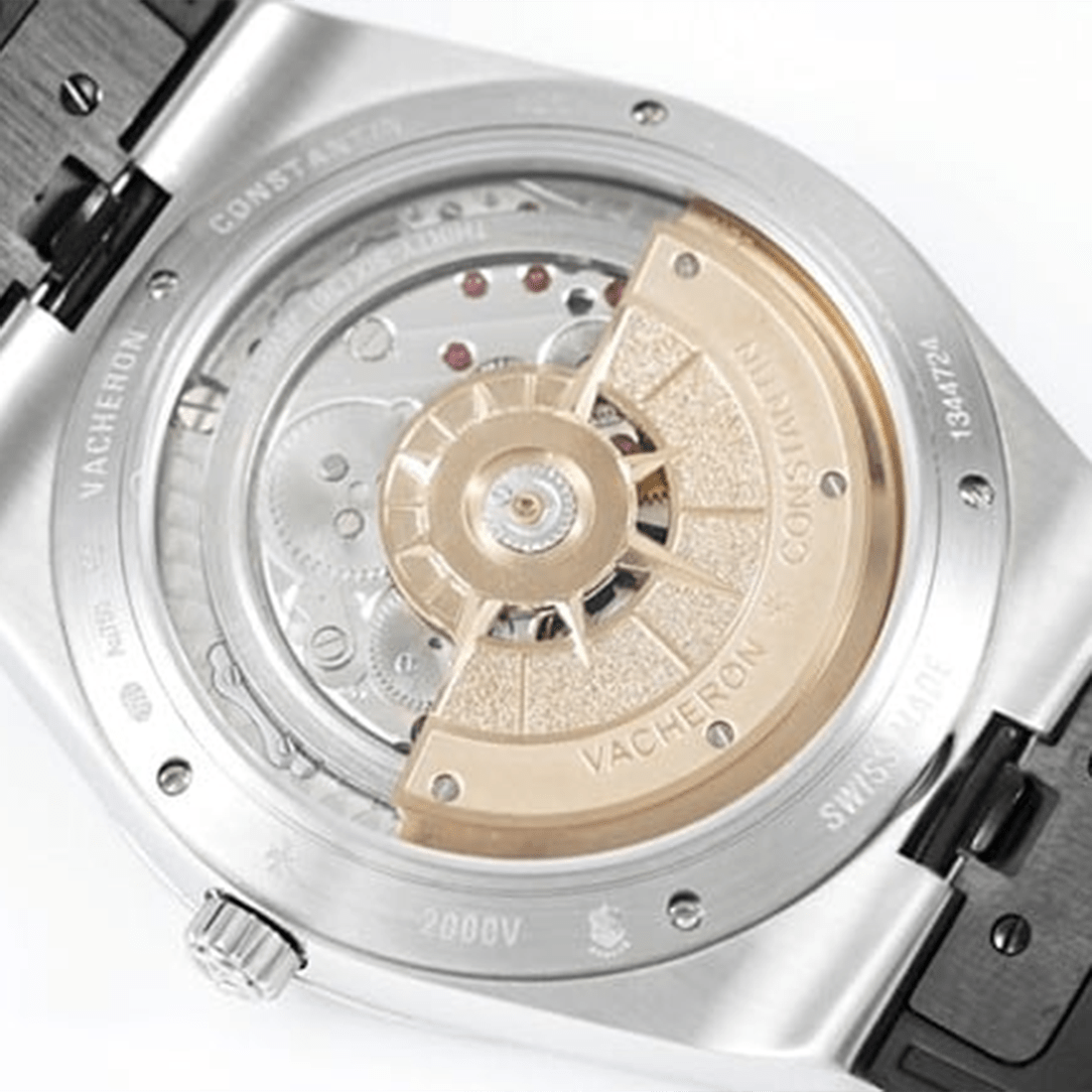 Vacheron Constantin Overseas Black Dial, Rubber Strap 4500V/110A-B483 Self-Winding Watch thumbnail 6