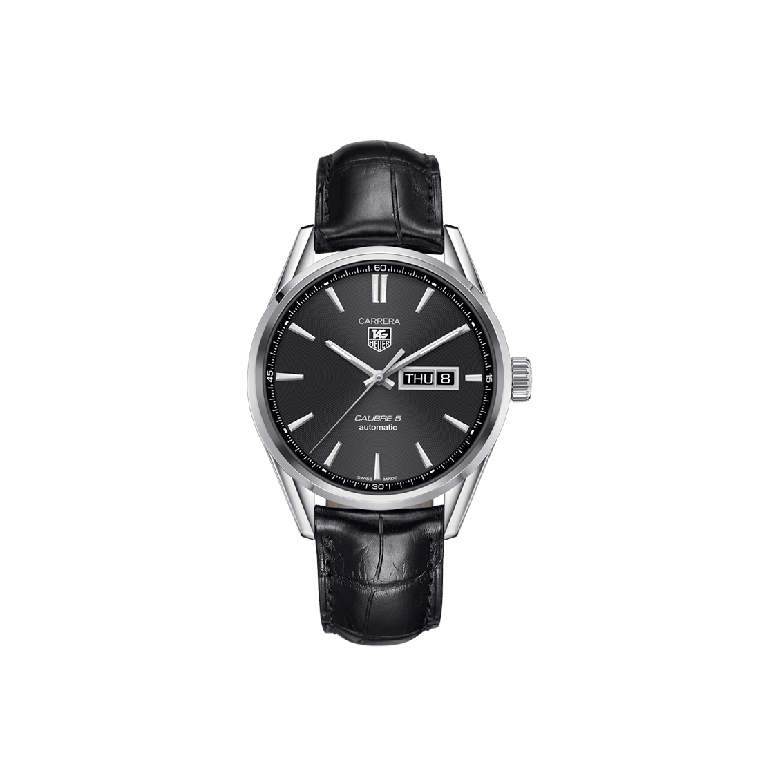 TAG Heuer Carrera Calibre 5 Day-Date Automatic Men Watch WAR201A.FC6266
