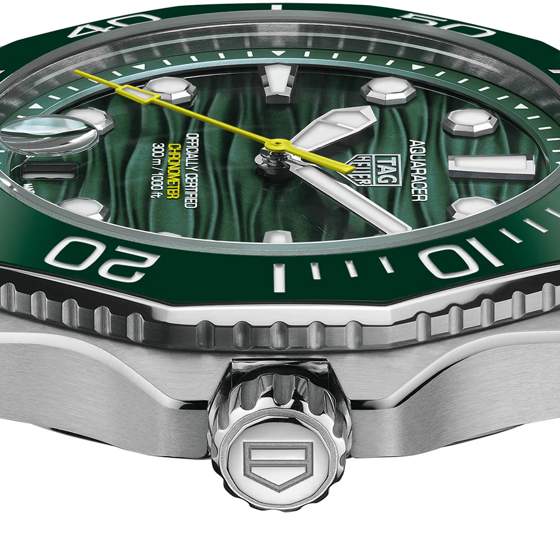 TAG Heuer Aquaracer Professional 300 Date, Automatic, Green Dial Mens Watch WBP5116.BA0013 thumbnail 5