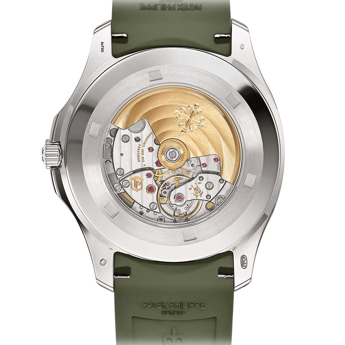Patek Philippe Aquanaut Jumbo White Gold, Green Dial Mens Watch 5168G-010 thumbnail 2