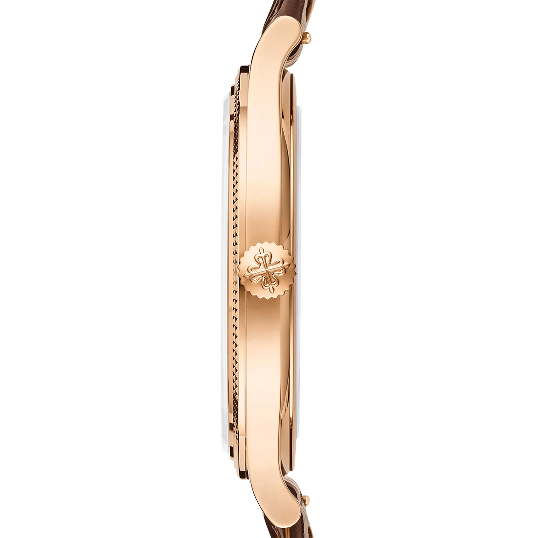 Patek Philippe Calatrava "Clous de Paris" Rose Gold Mens Watch 6119R-001 thumbnail 5