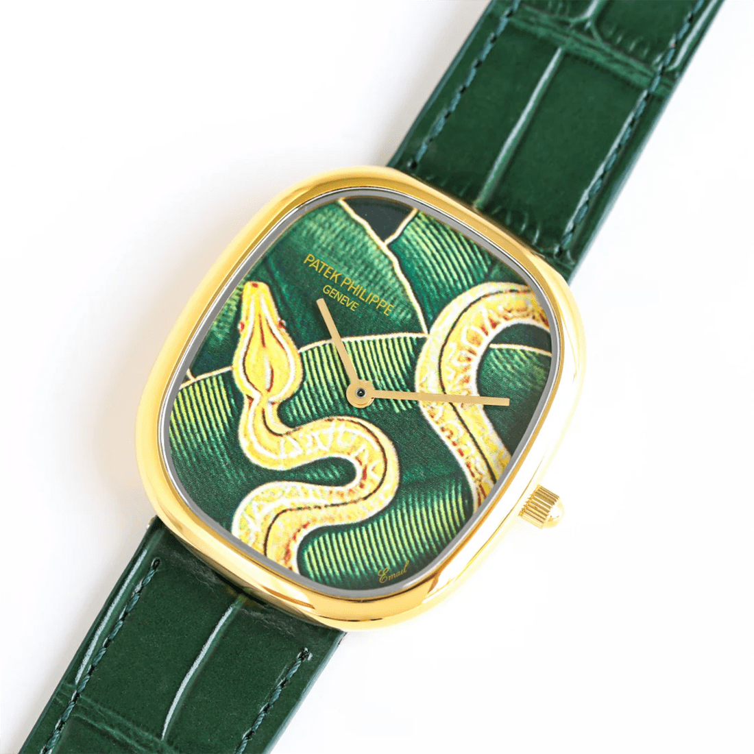 Patek Philippe Golden Ellipse "Burmese Albino Python" Watch 5738/50J-001 thumbnail 2